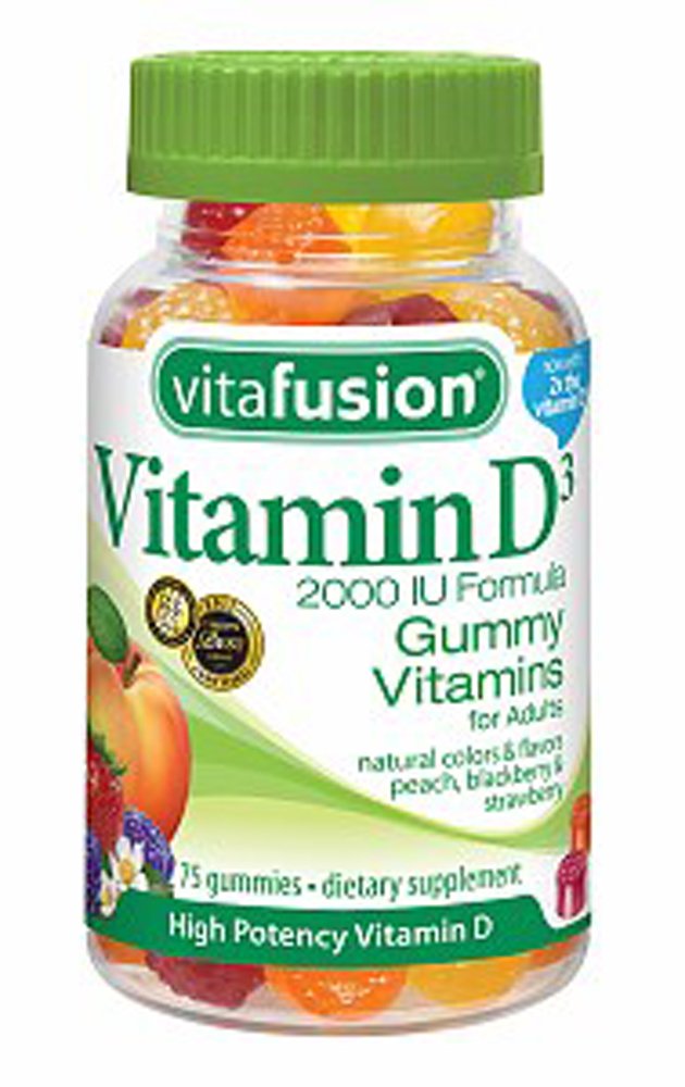 Vitafusion Vitamine D 2000 UI Gummies adultes, 275 Nombre