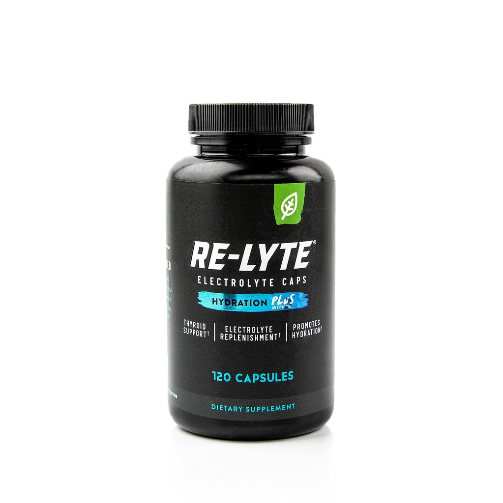 Capsules REDMOND Re-Lyte Hydratation Plus, 120 Nombre