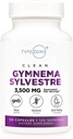 Typ Zero Clean Gymnema Sylvestre Kapseln (120 Servierungen, 3.500 MG Äquivalent pro Servierung) - Non-GMO, Glutenfrei