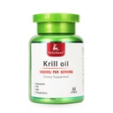 JuliDeer Antarktis Krill Öl 1000 mg mit Omega-3s EPA, DHA, Astaxanthin und Phospholipiden 60 Softgels Supplement Kein Fishy Nachgeschmack für Gelenk, Herz, Gehirn und Immunität