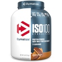 Dymatize ISO100 Whey Protein Pulver Isolieren, Schokolade Peanut Butter, 25g Protein, 5 Pfund, 5.5g BCAAs, Weniger als 120 Cal., Glutenfrei, 1g Fett, 1g Zucker, 2g Carb (71 Servierungen)