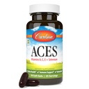 Carlson - ACES, Vitamine A, C, E + Selen, Cellular Health & Immune Support, Antioxidant, 50 Softgels
