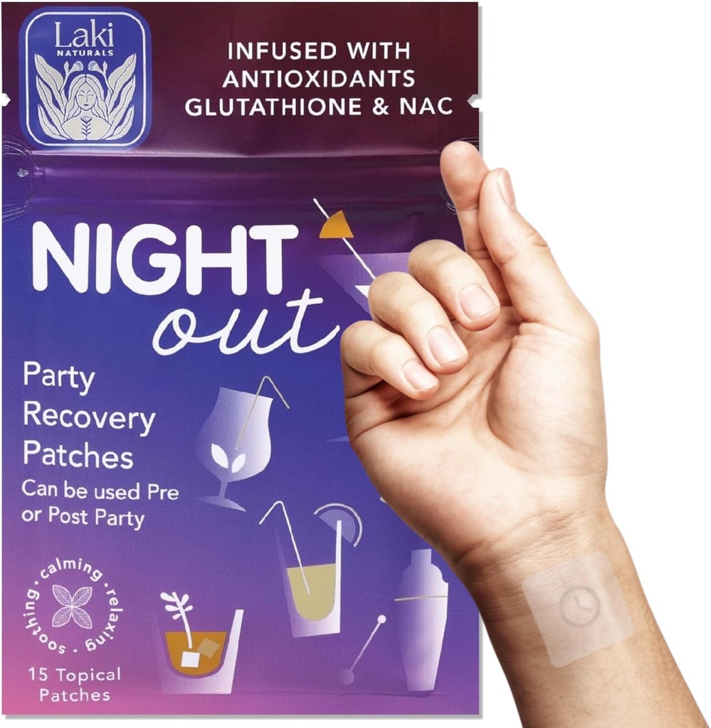 Laki Naturals Night-Out Patch (paquet de 15)