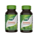 Nature's Way Vitamin E, D-Alpha Tocopherol, Essential Antioxidant, hilft, freie Radikale zu neutralisieren*, 268 mg pro Servierung, 100 Softgels (Packaging May Vary) - 2 Pack