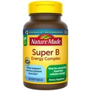 Nature Made Super B Energy Complex, Nahrungsergänzung für Nervous System Support, 60 Softgels, 60 Tage Versorgung