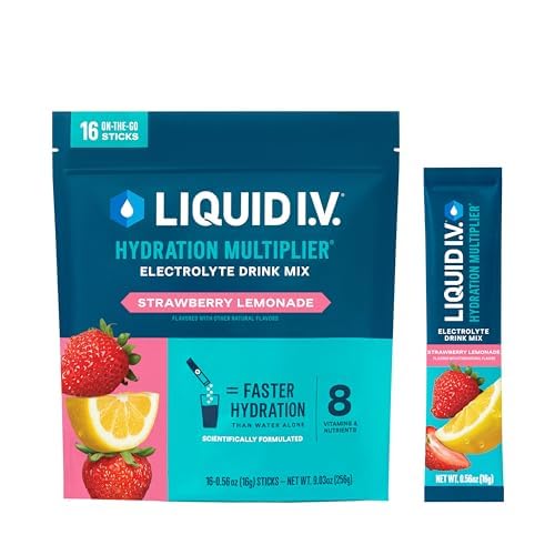Multiplieur d'hydratation I.V.® liquide - Lémonade aux fraises