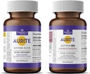 Saffron Ashwagandha & Saffron Supplément Bundle , Gestion du stress, Mood Support, Mémoire à long terme. Amies des végétariens, non OGM, sans gluten, sans soja