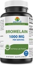 Brieofood Bromelain 1000mg pro Portion 240 Tabletten - Proteolytisches Verdauungsenzym - Unterstützt gesunde Verdauung, Gelenkgesundheit, Nährstoffabsorption