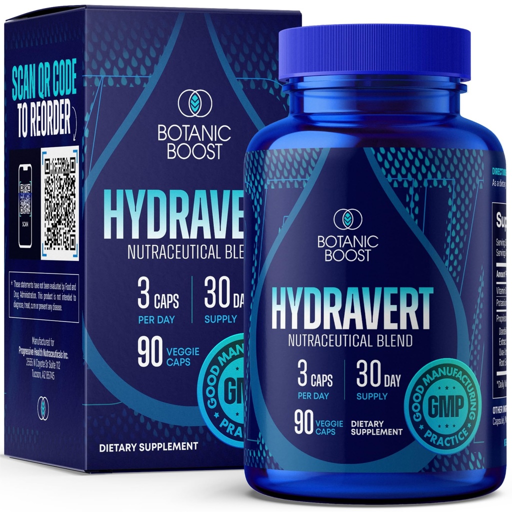 Wasser Pillen für geschwollene Beine und Füße - Act as Natural Diuretics for Water Retention to Help you Swell No More - Hydravert Diuretic Pills Proprietary Blend reduziert Schwellung in Ihrem Bein oder in Ihrem Fuß