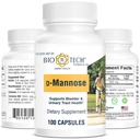 Bio-Tech Pharmacal D-Mannose, unterstützt Blasen und Urinary Tract Gesundheit (100 Zähler)