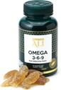Arzt ALI - Vegan Omega 3-6-9 Gummie | Fish-Free, Non-GMO, Organic Ingredients | Gehirn, Herz & Vision Unterstützung für Erwachsene & Kinder | Gelatin-Free | Gluten-Free | 70 Count