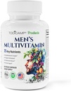 Multivitamine et complexe minéral pour hommes avec des extraits à base de plantes - Multivitamine pour hommes améliore la santé globale, l'antioxydant et le soutien du corps naturel - 60 capsules - 30 jours d'approvisionnement