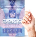 Laki Naturals Relax Patch (paquet de 8) Obtenir des ingrédients naturels à base de plantes pour le stress et l'inquiétude