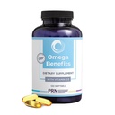 PRN DE Omega 3 Supplement - 120 Softgels, 30-Day Supply - rTG Omega 3 Fettsäuren mit 1680mg EPA, 560mg DHA & Vitamin D für Haut, Gelenk, Gehirn, Augen- und Herzgesundheit