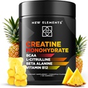Kreatin Monohydrat Gummi 5mg mit BCAA L-Citrulline Beta Alanine & Vitamin B12 | Der ultimative Energie-Booster