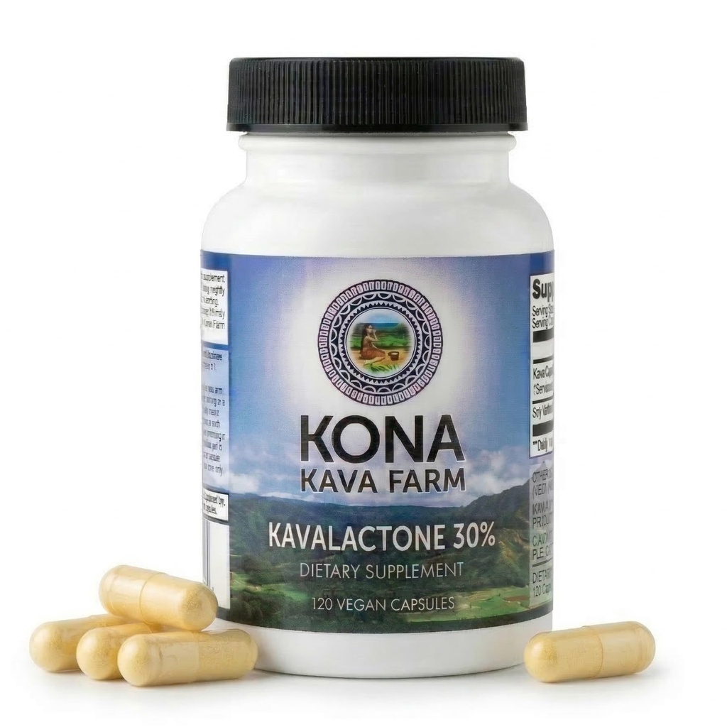 30% Kavalacton Kava Extrakt Kapseln (120 Kapseln)