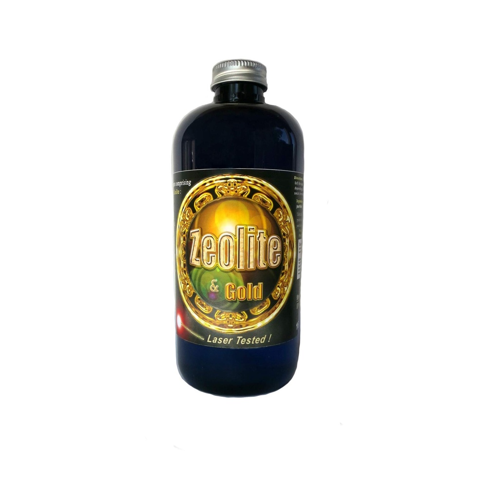 Flüssiges Zeolith von Silber MTN Minerals, Medizinische Reinheit, Bioverfügbar, kolloidal suspendiert mit Gold Nanopartikeln. 16 oz 200 ppm