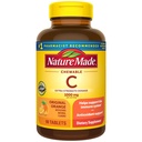 Nature rendu extra-fort Posologie Vitamine à croquer C 1000 mg par portion, Vitamine C Supplément alimentaire à croquer pour le soutien immunitaire, 90 comprimés, 45 jours