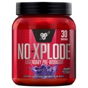 BSN N.O.-XPLODE Pre Workout Powder, Energy Supplement für Männer und Frauen mit Kreatin und Beta-Alanin, Geschmack: Trauben, 30 Portionen