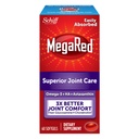 Omega-3 Krill Öl und Joint Supplement - Megared Joint Care 60 softgels - EPA/DHA Fettsäuren, Antioxidantien, Hyaluronsäure, Keine fischige Burp Nachgeschmack wie mit Fish Oil
