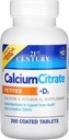 Calcium Citrate Petites + D3 Beschichtete Tabletten - 200 Tabletten, Packung von 4