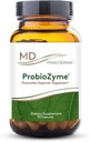 MD Prescriptives - ProbioZyme - Vegetarische Verdauungsenzyme - Ergänzung für Verdauungs- und Gutgesundheit - 90 Kapseln