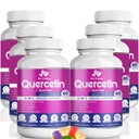 Quercetin Gummies von BioVitalica - Quercetin mit Bromelain Vitamin C und Zink & Elderberry + Vitamin D3-5 in 1 Immununterstützung - Zink Quercetin 750 mg für Kinder und Erwachsene (6, Quercetin)