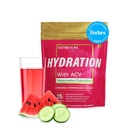 Eléments essentiels Packs d'hydratation - Paquet de concombre de pastèque - Paquets de poudre d'électrolytes sans sucre - Paquets de 25 bâtons de poudre d'électrolytes Pas de sucre - Boissons d'hydratation - avec vinaigre de cidre et vitamine C