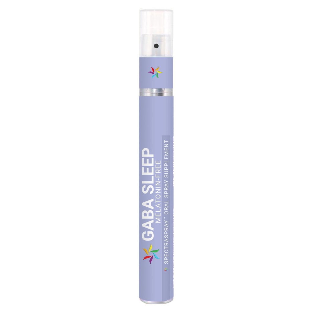 Supplément sans mélatonine GABA Sleep Support Spray -Vegan, vaporisateur oral naturel et efficace avec GABA, L-Theanine, 5 HTP, & Herbal Blend. Non OGM, pas de mélatonine, 30 jours d'approvisionnement