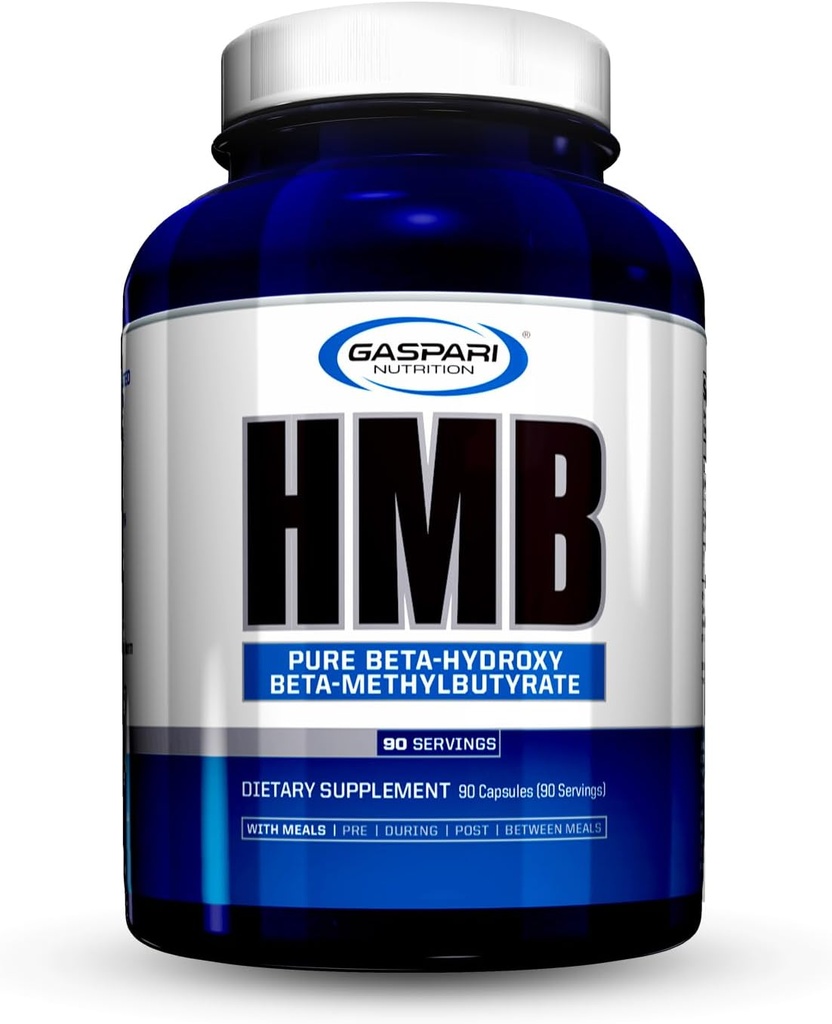 Gaspari Nutrition HMB, Pure Beta-Hydroxy Beta-Methylbutyrat, Hilfe Muskelwachstum, fördert Stärke und Erholung, schlägt Muskelaufbruch, 1.000 mg HMB (90 Servivings)