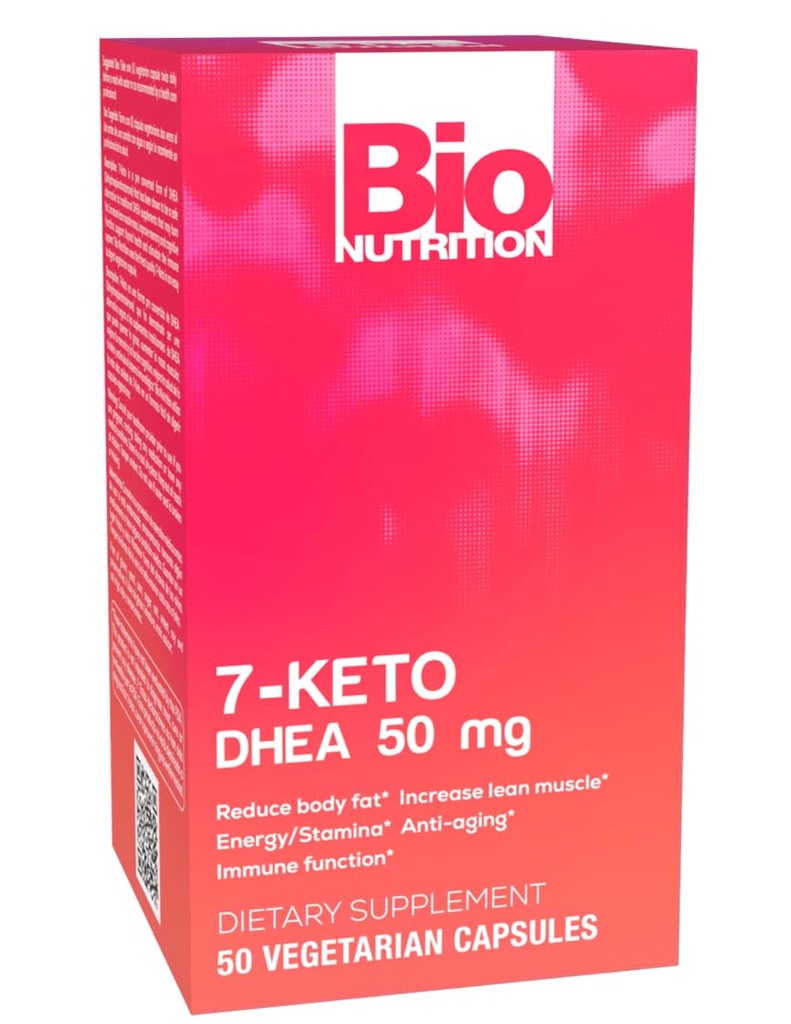 Bio Nutrition 7-Keto 50 Capsules Végétariennes