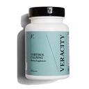 Veracity Cortisol Calming - Clinical Proven Stress & Sleep Support Supplement - Reduziert Spannung & Verbessert Psychische Klarheit mit natürlichem Blend von Adaptogenen - 60 Kapseln
