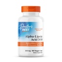 Meilleur acide alpha-lipoïque de docteur 300, soutient la fonction antioxydante et les équilibres glycémiques, non-OGM, sans gluten, végétalien, sans soja, 300 mg, 180 capsules de légumes