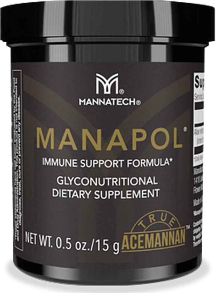Mannatech Manapol Immununterstützung Formel für Immununterstützung und Immunität Boost. Aloe Vera Powder Prebiotic für Verdauungsgesundheit. Aloe Vera Getränk für Immununterstützung Ergänzung 0.5oz/15g