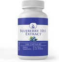Pure Original Zutaten Blueberry 10:1 Extrakt, (100 Kapseln) Immer rein, keine Additive oder Füllstoffe, Lab Verifiziert