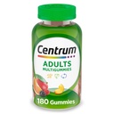 Multivitamine pour adultes, complément multivitamine/multiminérale avec vitamines D, B et E, saveur de fruits assorties - 180 Nombre