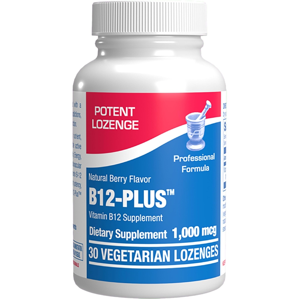 Vitamin B12 Methylcobalamin 1000 mcg - Klinische Formel Methyl B12 Sublingual 1000 mcg Tasty Lozenges for Energy Eye Nerve and Brain Support for Men and Women - 30 Count (Berry Flavor)