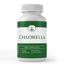 Pure Original Zutaten Chlorella, (100 Kapseln) Immer rein, keine Additive oder Füllstoffe, Lab Verifiziert