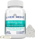 Relaxity Magnesium Glycinate Chelate Supplement Hohe Absorption Muskelkrämpfe Knochengesundheit Schlafunterstützung Clean NonGMO 120 Vegetarische Kapseln 200mg