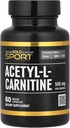 California Gold Nutrition Acetyl-L-Carnitin, 500 mg, 60 Veggie Kapseln