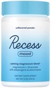 Recess-Mood-Pulver, Berechnen Magnesium L-Threonate-Mischung mit Passionsblume, L-Theanin, Elektrolyte, Magnesium-Beruhigungs-Pulver-Ergänzung - Entflammte 28 Servierwanne