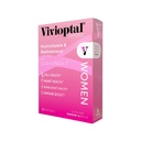 Vivioptale Frauen, 30 Kapseln, CoQ10 & Omega-3, Multivitamin & Multimineral, Glutenfrei, deutsche Formel