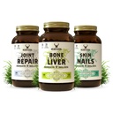 HEART & SOIL Joint & Mobility Stack – 3 Artikel: Bone Marrow & Liver, Joint Strength & Repair, Haut, Haar & Nails für Full-Body Wellness, Collagen Support, Flexibilität und Erholung