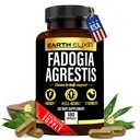 Earth Elixir Fadogia Agrestis Supplement 900mg (180 Kapseln) - Made in USA - 3 Month Supply - 3rd Party Tested - Fadogia Agrestis Extract -Max Reinheit – 100% Pure – Fadogia Agrestis Kapseln