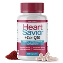 Supplément naturel avec CoQ10, Riz de levure rouge, Niacin, Policosanol et Guggul. La Voie Naturelle. par New Health Plus 60 MG Co-Q10 (120 capsules)