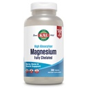 KAL Magnesium Glycinat Tabletten, Voll Chelat, Hohe Absorption Formel mit Magnesium Bisglycinat Chelat für Nerve, Muskel-und Knochengesundheit Unterstützung, Vegan, Glutenfrei, Wertgröße, 240 Tabletten