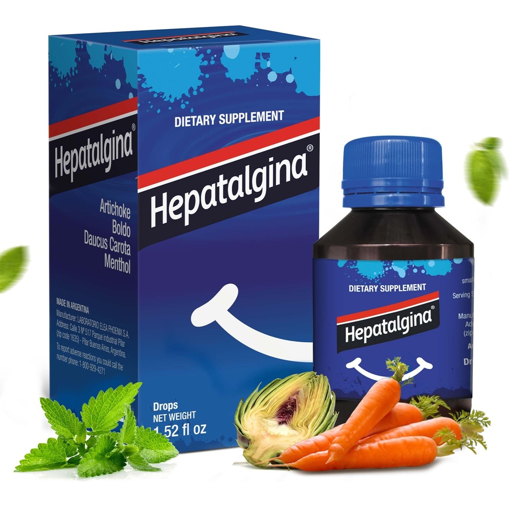 Leberunterstützung Verdauungsschutz - Flüssige Kräuterergänzung mit Artichoke Extrakt für Leberreiniger Detox & Repair - Leber Detox Cleanse Tropfen mit Minze, Boldo & Karotte - 45 ml