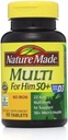 Nature fait Multi pour lui 50 + complément alimentaire comprimés 90 ea (paquet de 4)