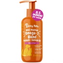 Zesty Paws Wild Alaskan Omega-3 Blend Pollock + Lachsöl für Hunde und Katzen- Haut und Mantel Unterstützung, Omega 3 Ergänzung für Haustiere, 8,5oz