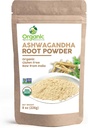 Bio Ashwagandha Root Powder -8 Unze | Lab Getestet für Reinheit | Raw aus Indien, von SHOPOSR (8 oz)
